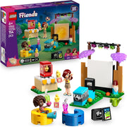 LEGO Friends Movie Night dell’Amicizia Giochi per Bambine da 6 Anni in su - Include 2 Mini Bamboline, uno Schermo e un Proiettore con Mattoncino Luminoso - Set di Costruzioni Creative - 42642