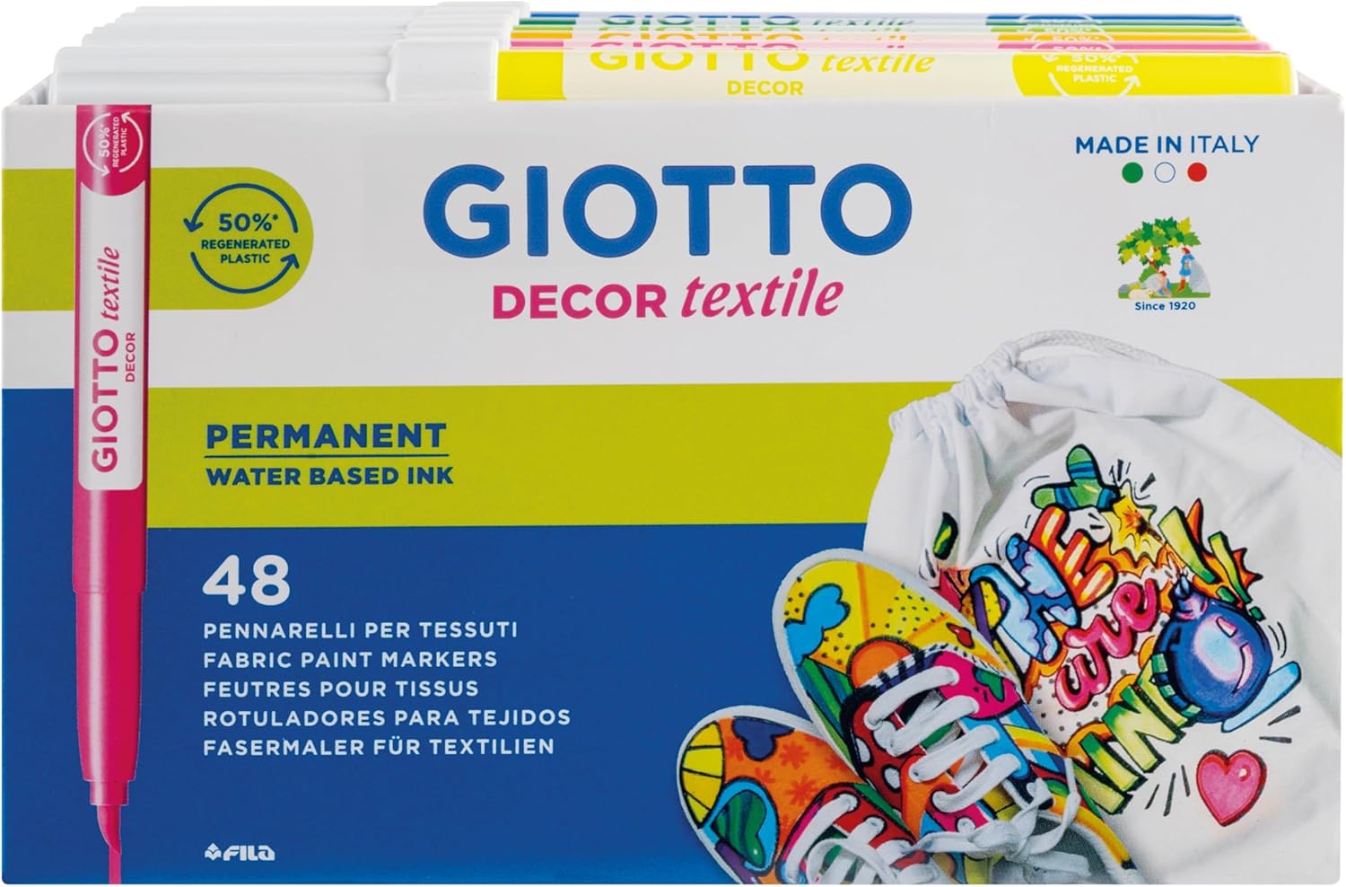 Giotto  Decor Textile Pennarelli