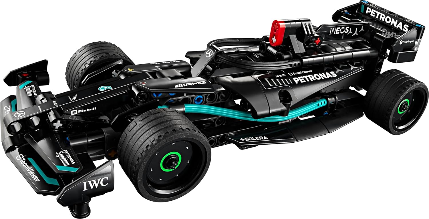 LEGO Technic Mercedes-AMG F1 W14 E Performance Pull-Back, Gioco Creativo per Bambini e Bambine da 7 Anni in su, Macchina Giocattolo da Costruire, Modellino di Auto da Corsa, Veicolo Idea Regalo 42165