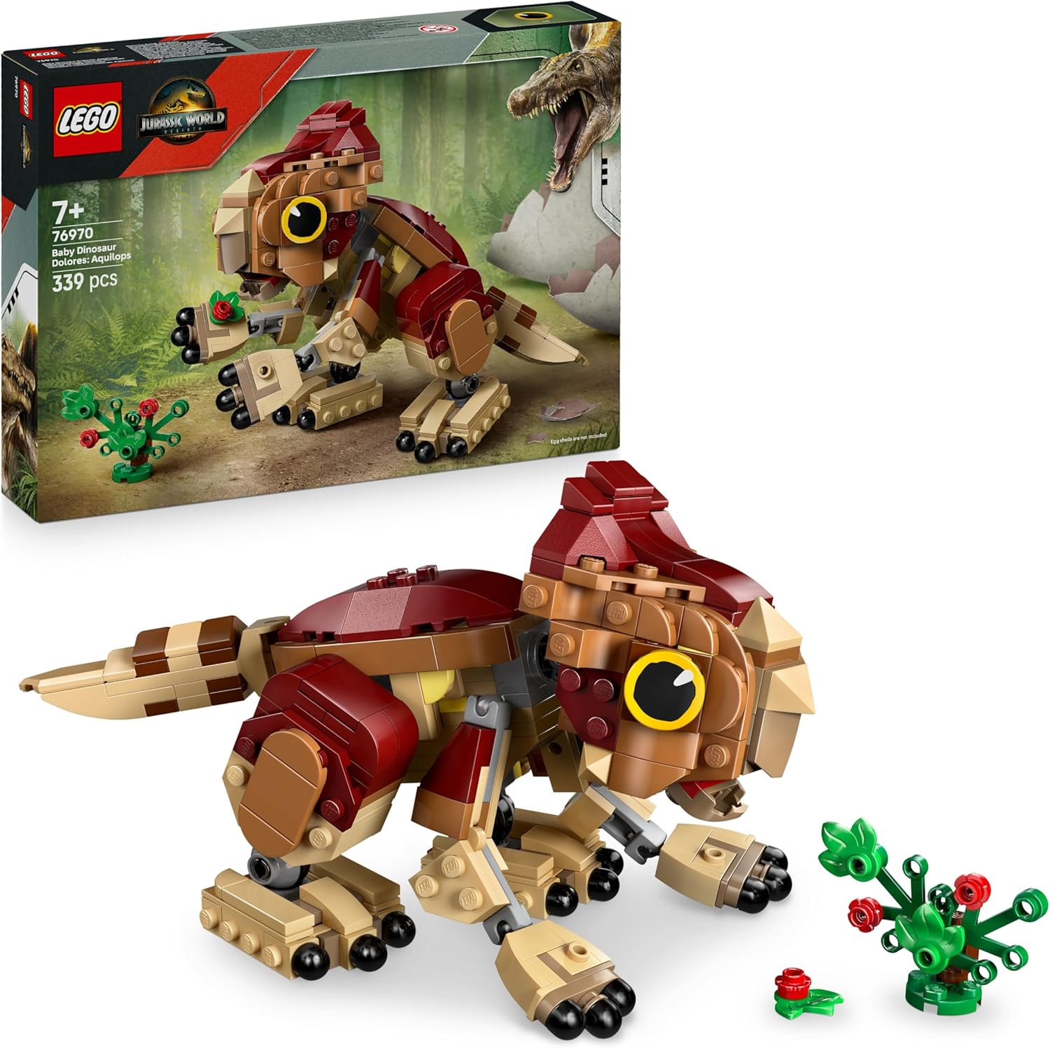 LEGO Jurassic World Dinosauro cucciolo Dolores