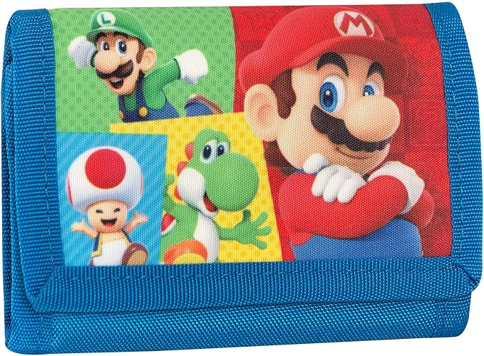 Portafoglio Super Mario Rosso/Blu 13 x 8,5 – Franco Cosimo Panini
