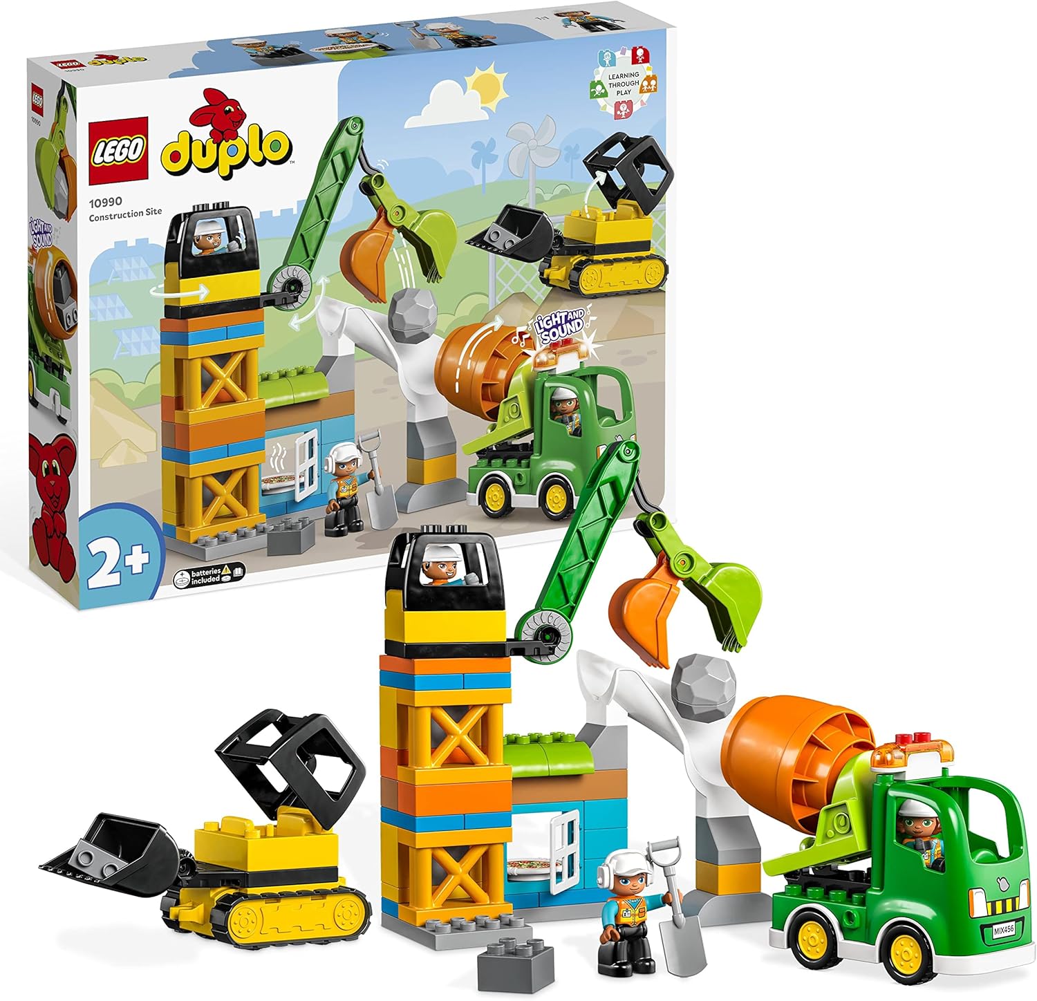 LEGO DUPLO Town Cantiere Edile con Bulldozer