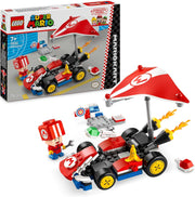 LEGO Super Mario Kart : Kart Standard, Macchina Giocattolo da Costruire Nintendo da Collezione con Toad in Tuta Rossa, Giochi d'Avventura per Bambini e Bambine da 7 Anni, Regalo di Compleanno 72032