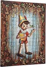 Carlo Collodi, Pinocchio Ultra Unlined Journal, 144pg, 120gsm
