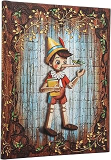 Carlo Collodi, Pinocchio Ultra Unlined Journal, 144pg, 120gsm