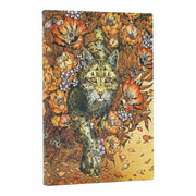 Paperblanks - Lynx Rising - Erica Williams Art - Softcover Flexi - Mini - Unlined - Elastic Band - 208 Pg - 80 Gsm
