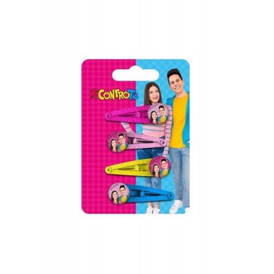 Set 4 Fermagli Per Capelli - Me Contro Te