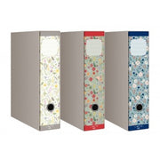 Raccoglitore Buffetti Living Fiori Dorso 8 Cm - Fantasie Assortite