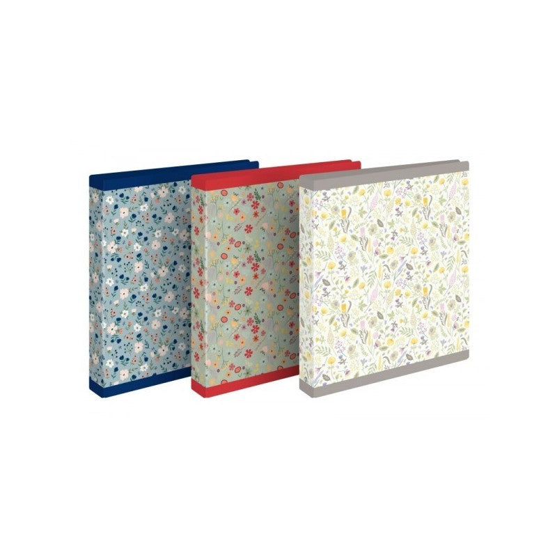 Cartella 4 Anelli Buffetti Living - Diametro 30 Mm - Fantasie Assortite