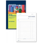 Buoni Di Consegna - Blocco 50/50 Fogli Autoricalcante - 21,5x14,8 Cm