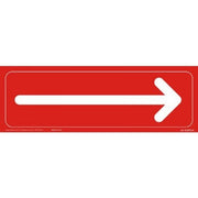 Cartello Adesivo Calpestabile Freccia - Buffetti