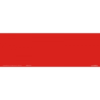 Cartello Adesivo Calpestabile Rettangolo Rosso - Buffetti