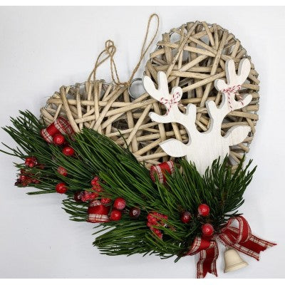 Ghirlanda Natale A Cuore