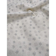 Feltro Stampato Glitter Argento