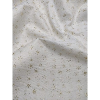 Feltro Stampato Glitter Oro