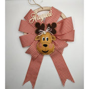 Ghirlanda Auguri Renna