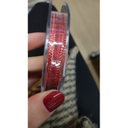 Nastro Semirigido Oro- Rosso- Argento