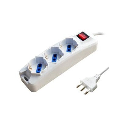 Karma Cc 9577, Multipresa Elettrica 3 Posizioni, Colore White