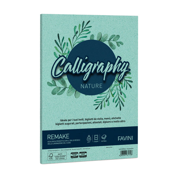 Carta Calligraphy Nature Remake - A4 - 250 gr - Favini - conf. 50 fogli