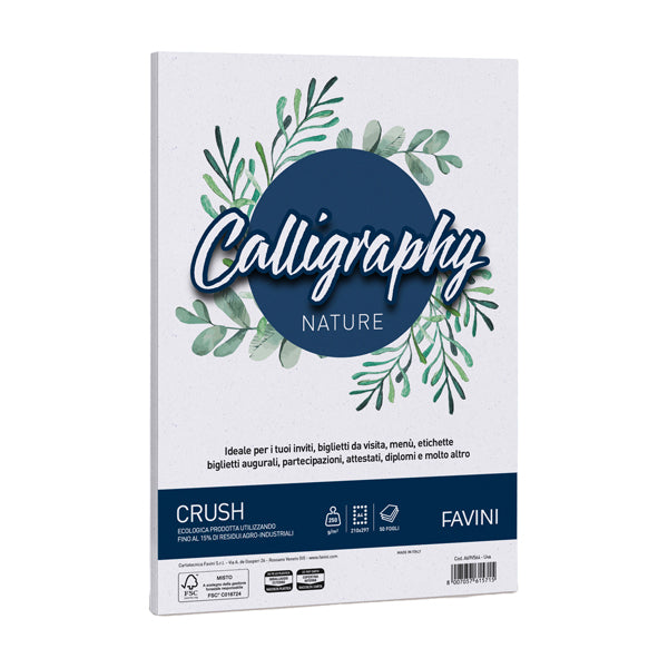 Carta Calligraphy Nature Crush - A4 - Favini - conf. 50 fogli