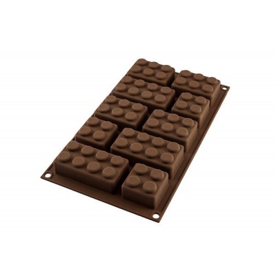 Stampo In Silicone Choco Block - Silikomart