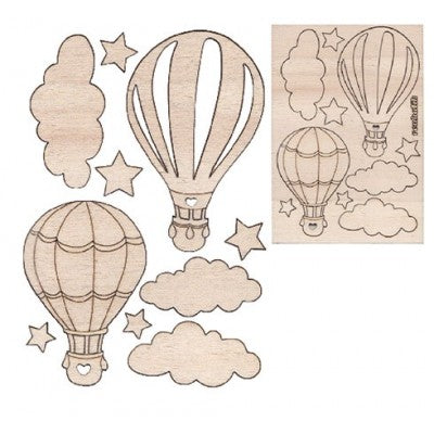 Mongolfiere In Legno Renkalik