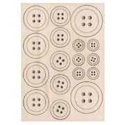 Bottoni Tondi In Legno Renkalik