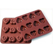 Stampo In Silicone Wonder Cakes Hearts - Silikomart
