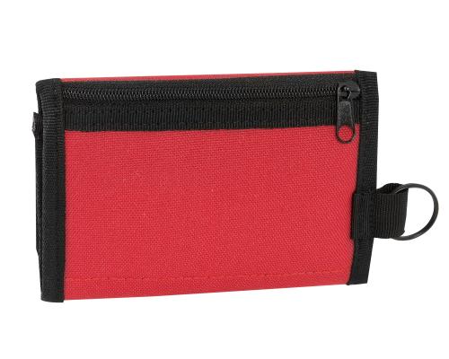 Portafoglio Monocolore Chiusura In Velcro Comix – Rosso