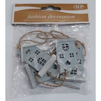 Sagome Casette Azzurre – Confezione 6 Pezzi