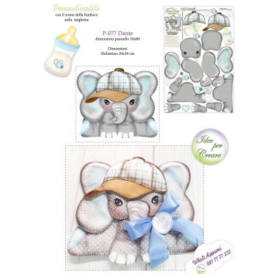 Pannello Nascita Elefante Femmina