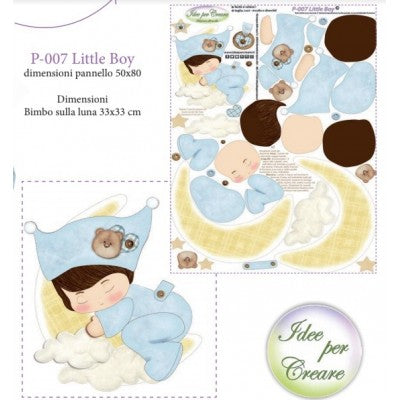 Pannello Little Boy Azzurro