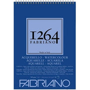 Blocco Fabriano "1264" Acquarello A4 300 Gr Spiralato 30ff