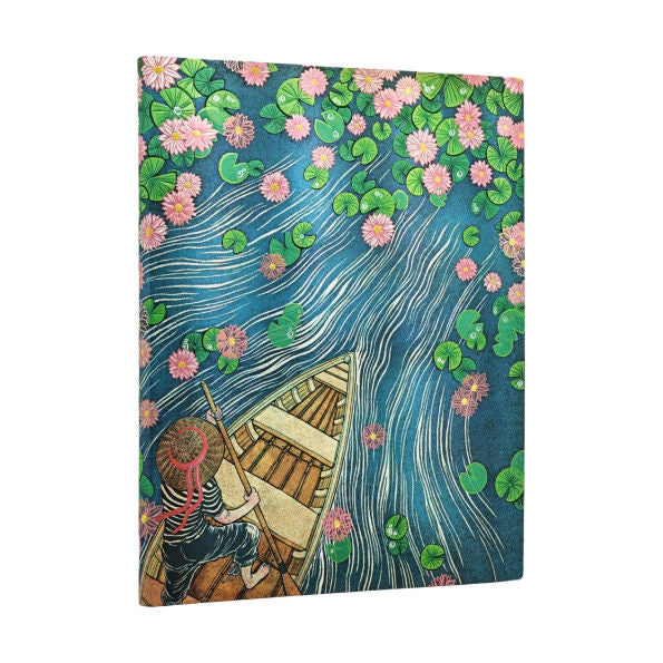 Blocco Note a Righe Ultra - Fiume di Fiori di Loto - Vivere con Yuko - 176p - 100g/mq