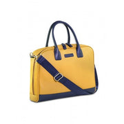 Campo Marzio - Porta Computer Per Uomo E Donna Moda Eco - Capiente Con Tracolla Rimovibile - Golden Yellow