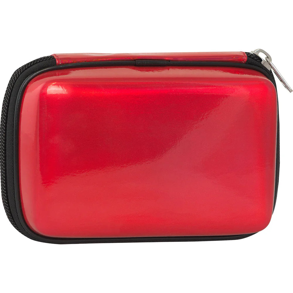 Astuccio COMIX Maxi Zip Cover Rigida con Maxi Logo in Rilievo, 21 x 14,5h x 6,5 cm – Colori Assortiti