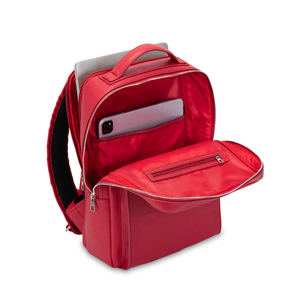 Zaino 13" Doha Rosso Ciliegia – Campo Marzio