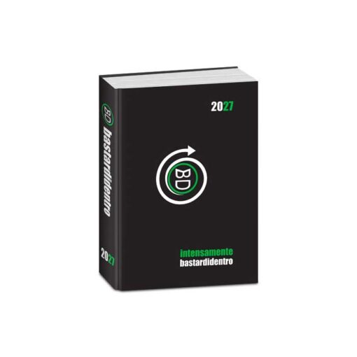 Diario Pocket 16 Mesi 2026/2027 Classic Bastardidentro IntensaMente