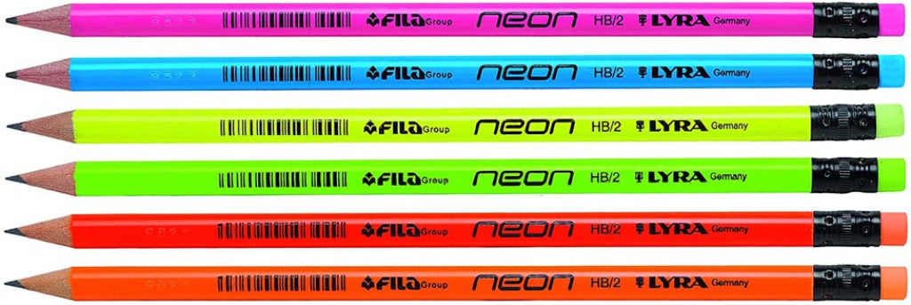 LYRA Matite Neon HB 96 Pezzi