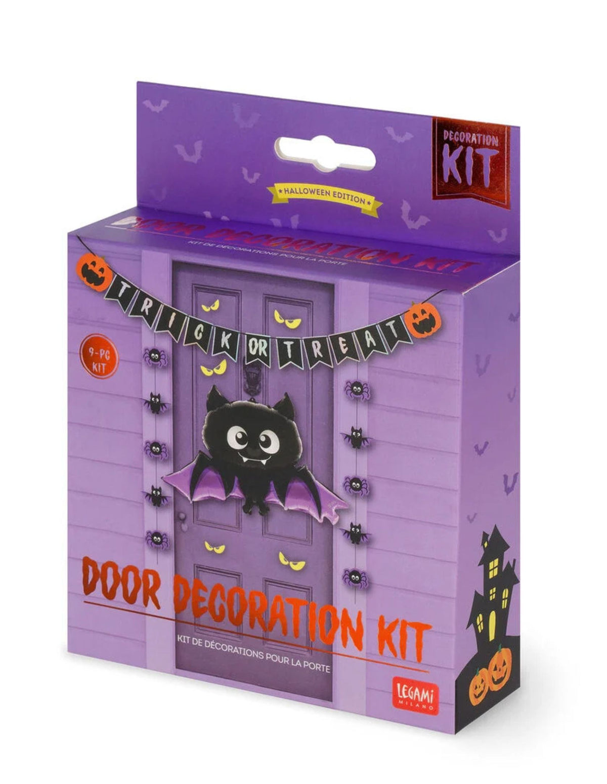 Set Decorazione Porta Halloween - Trick Or Treat