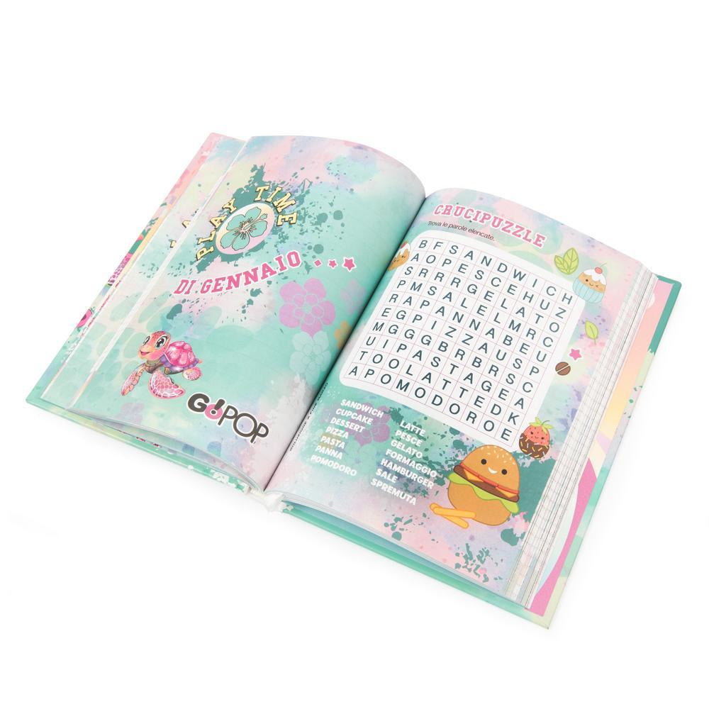 Diario Standard Giornaliero GoPOP Girl, Datato 2025/2026, 10 Mesi - Fantasie Assortite