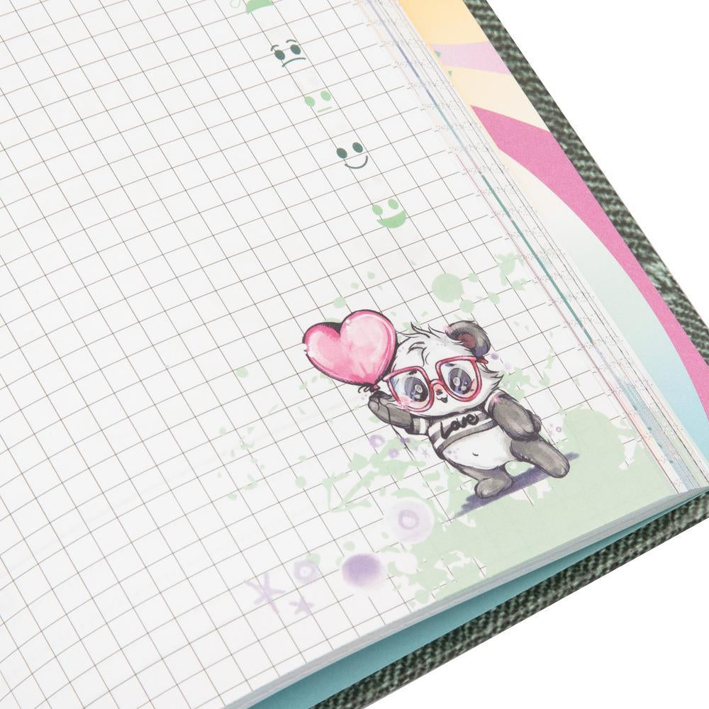 Diario Standard Giornaliero GoPOP Girl, Datato 2025/2026, 10 Mesi - Fantasie Assortite