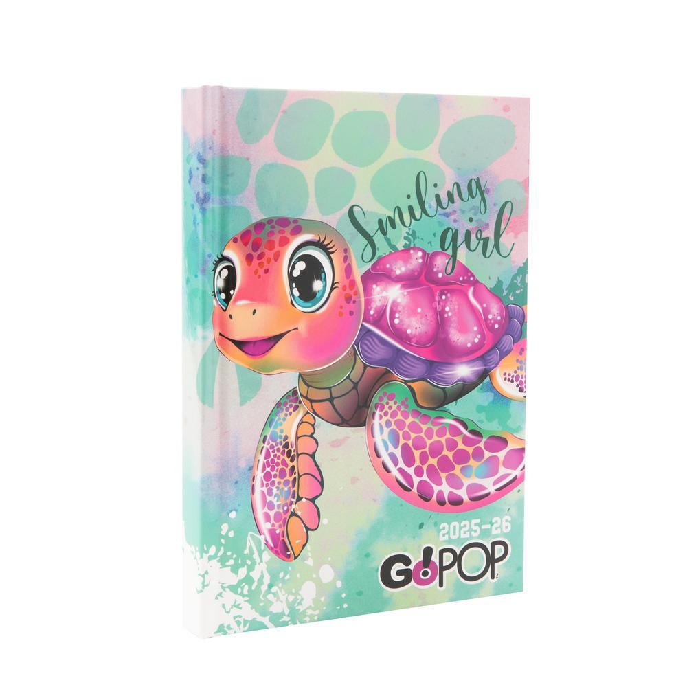 Diario Standard Giornaliero GoPOP Girl, Datato 2025/2026, 10 Mesi - Fantasie Assortite