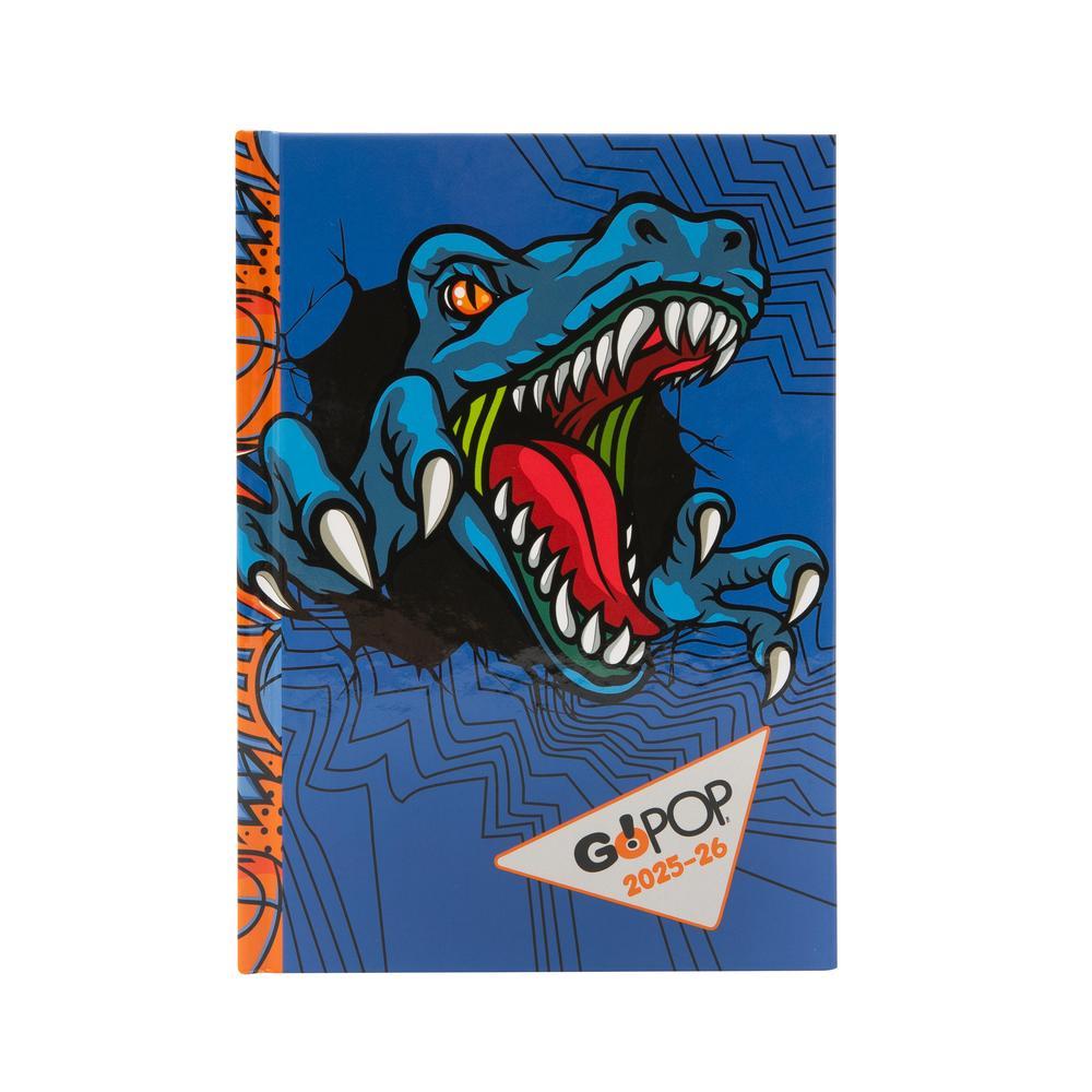 Diario Standard Giornaliero GoPOP Boy, Datato 2025/2026, 10 Mesi - Fantasie Assortite
