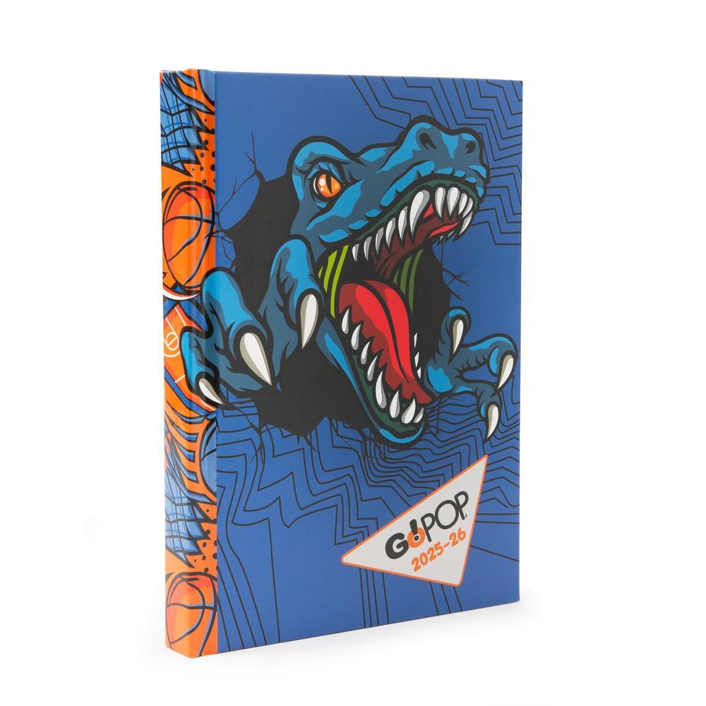 Diario Standard Giornaliero GoPOP Boy, Datato 2025/2026, 10 Mesi - Fantasie Assortite