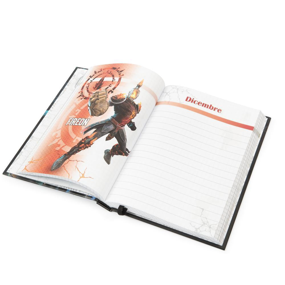 Diario Standard Giornaliero Gormiti, Non Datato, 10 Mesi - Fantasie Assortite