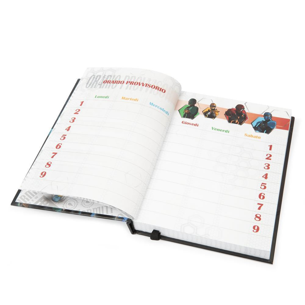 Diario Standard Giornaliero Gormiti, Non Datato, 10 Mesi - Fantasie Assortite