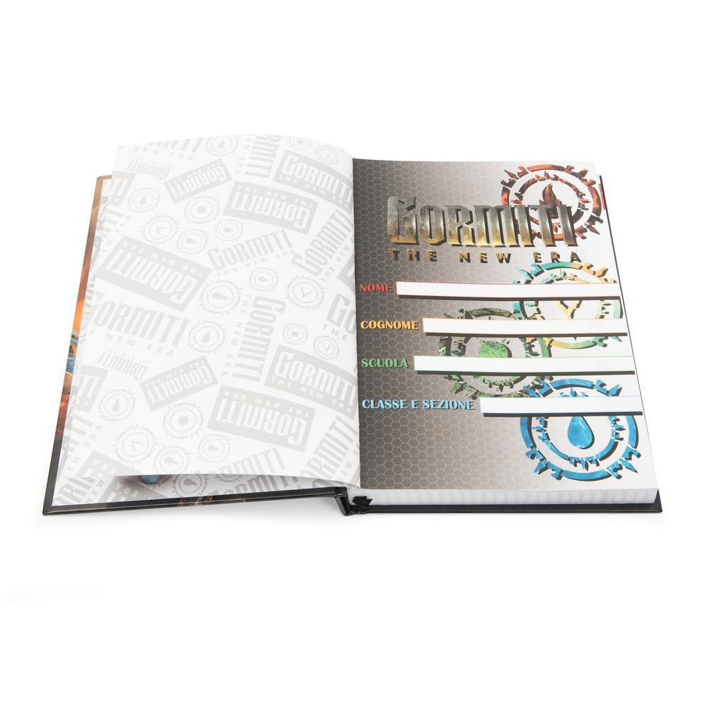 Diario Standard Giornaliero Gormiti, Non Datato, 10 Mesi - Fantasie Assortite