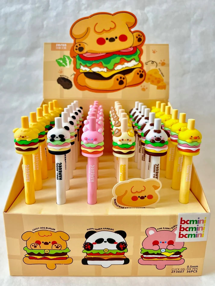 ANIMAL BURGER GEL PEN