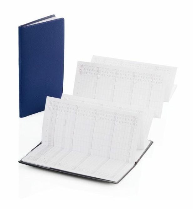 Agenda Tascabile Mensile 12 Mesi a Fisarmonica – Formato 7 x 13,6 cm